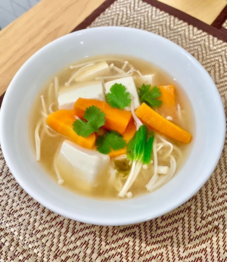 vegetables & soft tofu soup vegetables & soft tofu soup