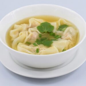 Home wonton soup